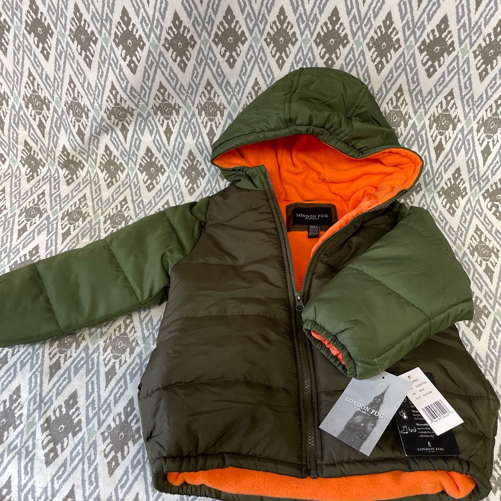 New Kids LONDON FOG coat jacket NWT